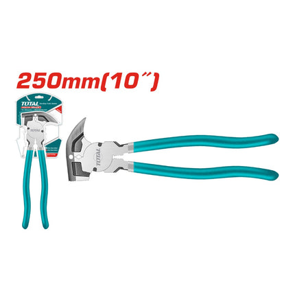 Total THT210102 10-Inch Fence Pliers for Barbed Wire Work   