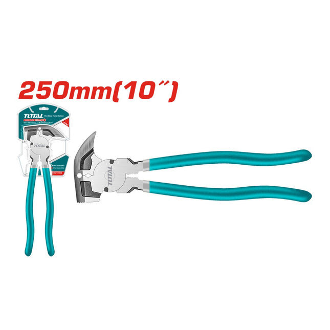 Total THT210102 10-Inch Fence Pliers for Barbed Wire Work   