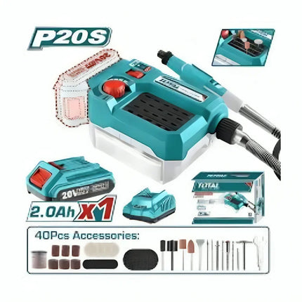 Total TMGLI20011 Cordless Rotary Tool 