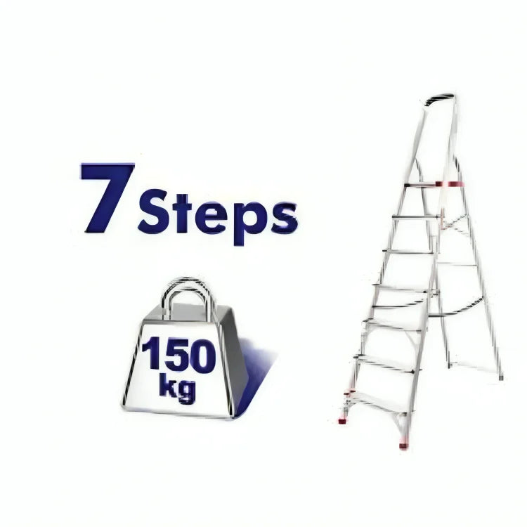 EMTOP ELAD1071 7-Step Aluminum Ladder