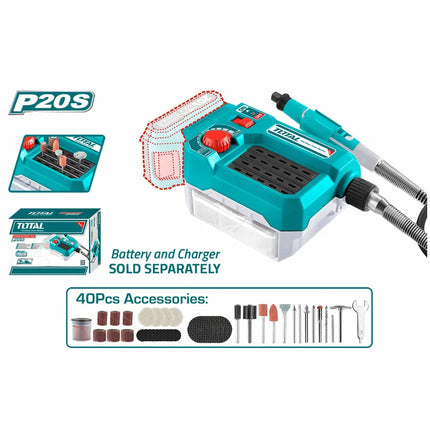 Total TMGLI2001 Cordless Rotary Tool