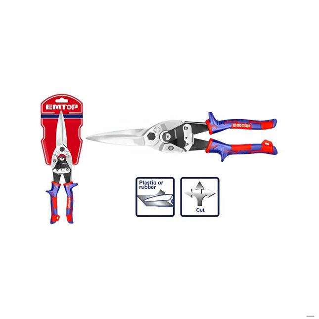 EMTOP EASP1271 Long Straight Aviation Snip 12inch  (300mm)