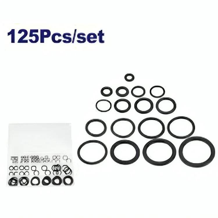 EMTOP EMJQ1B01 125 Pcs O-Ring Assortment Kit – Orange