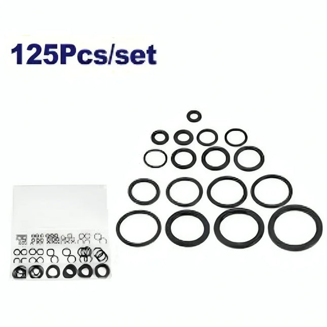 EMTOP EMJQ1B01  125 Pcs O-Ring Assortment Kit – Orange