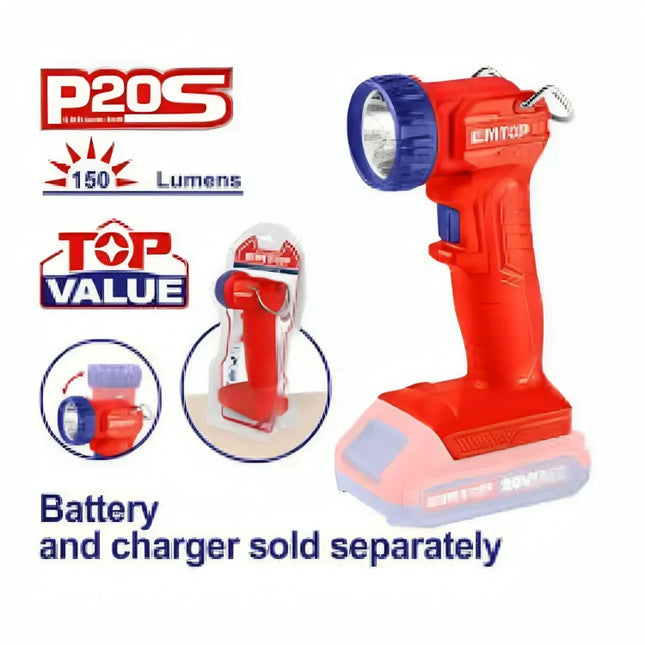 EMTOP Cordless Work Lamp 20V ELFL2001