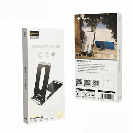 LENYES CR152 Universal Desktop Phone Holder -Black