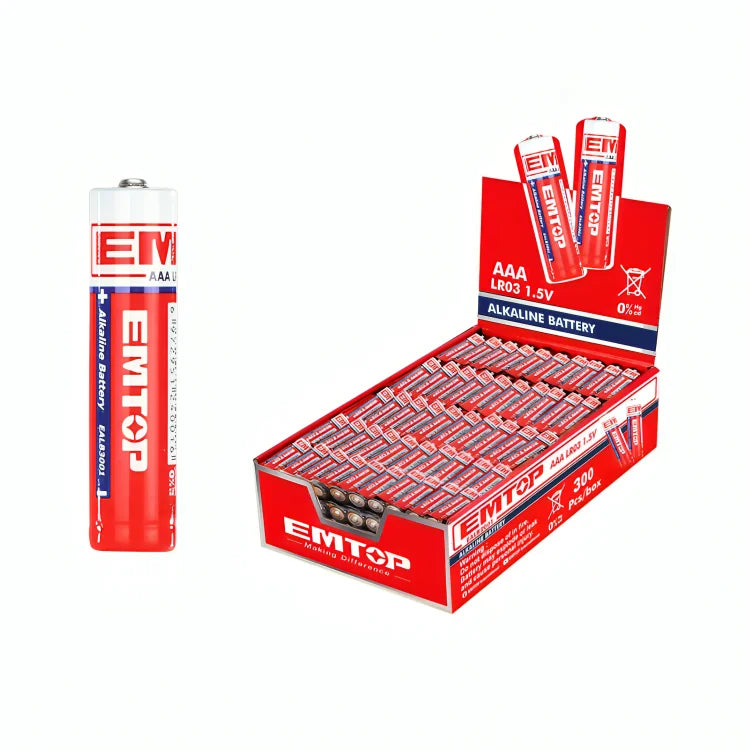 EMTOP EALB3001 AAA Alkaline Battery