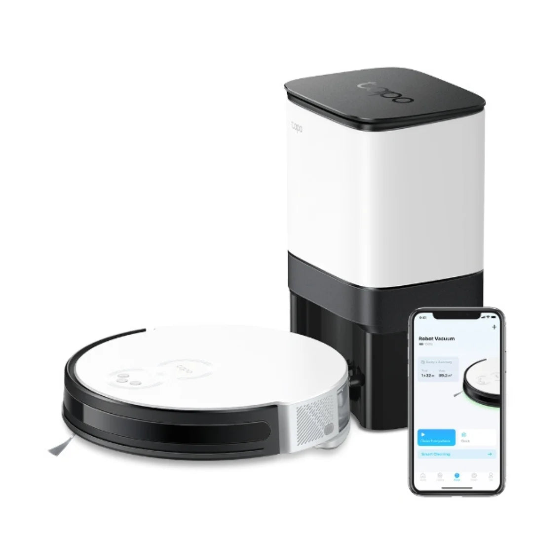 مكنسة و ممسحة ذكية  مع قاعدة تفريغ تلقائي  من تابو  RV30 Plus