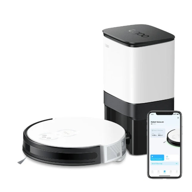 Tapo RV30 Plus Robot Vacuum & Mop With Smart Auto-Empty Dock