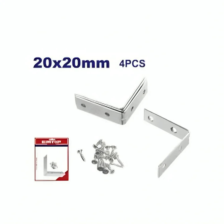زوايا تثبيت 2×2 – طقم 4 قطع EMTOP EMCY2K20 زوايا تثبيت 2×2 – طقم 4 قطع EMTOP EMCY2K20