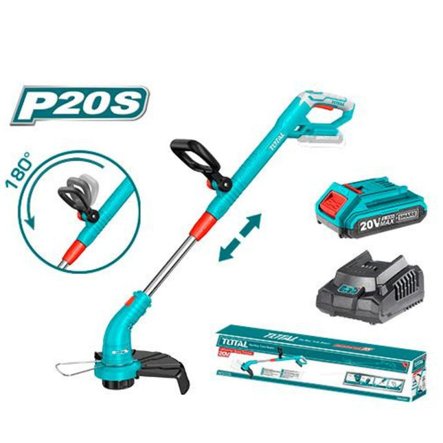 Total TGTLI20301 Lithium-ion Grass Trimmer with 20V 
