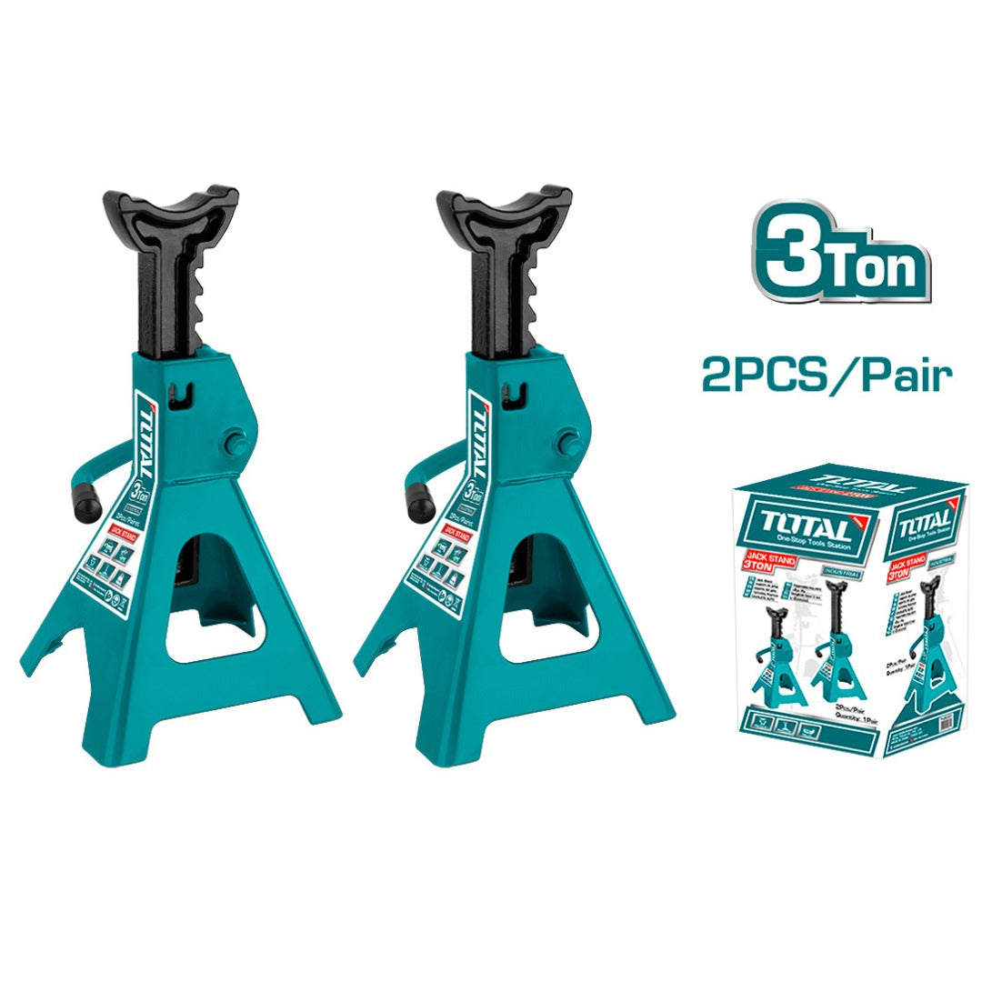 Buy Total THJS0301 3 Ton Jack Stand – Heavy Duty Garage Support