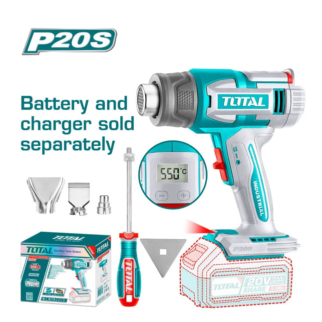 Total TBLI2003  20V Cordless Heat Gun 