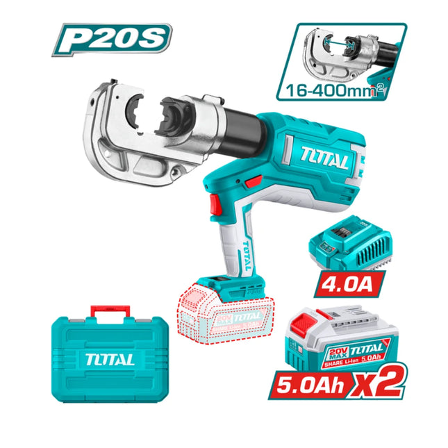 Total TCTLI2005  20V Cordless Hydraulic Crimping Tool 