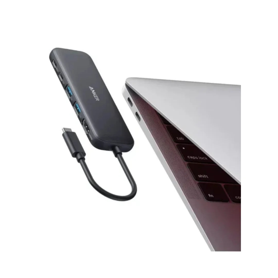 Anker 332 USB-C Hub (5-in-1) - 4K HDMI, 100W Power Delivery, and 5Gbps High-Speed Data Anker 332 USB-C Hub (5-in-1) - 4K HDMI, 100W Power Delivery, and 5Gbps High-Speed Data