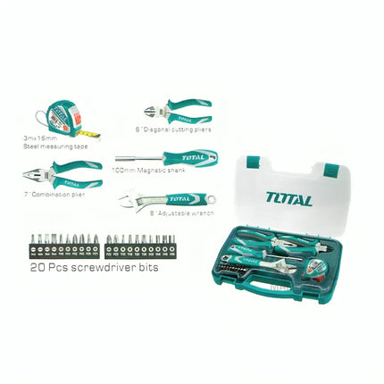 Total THKTHP90256   25PCS Hand Tools Set