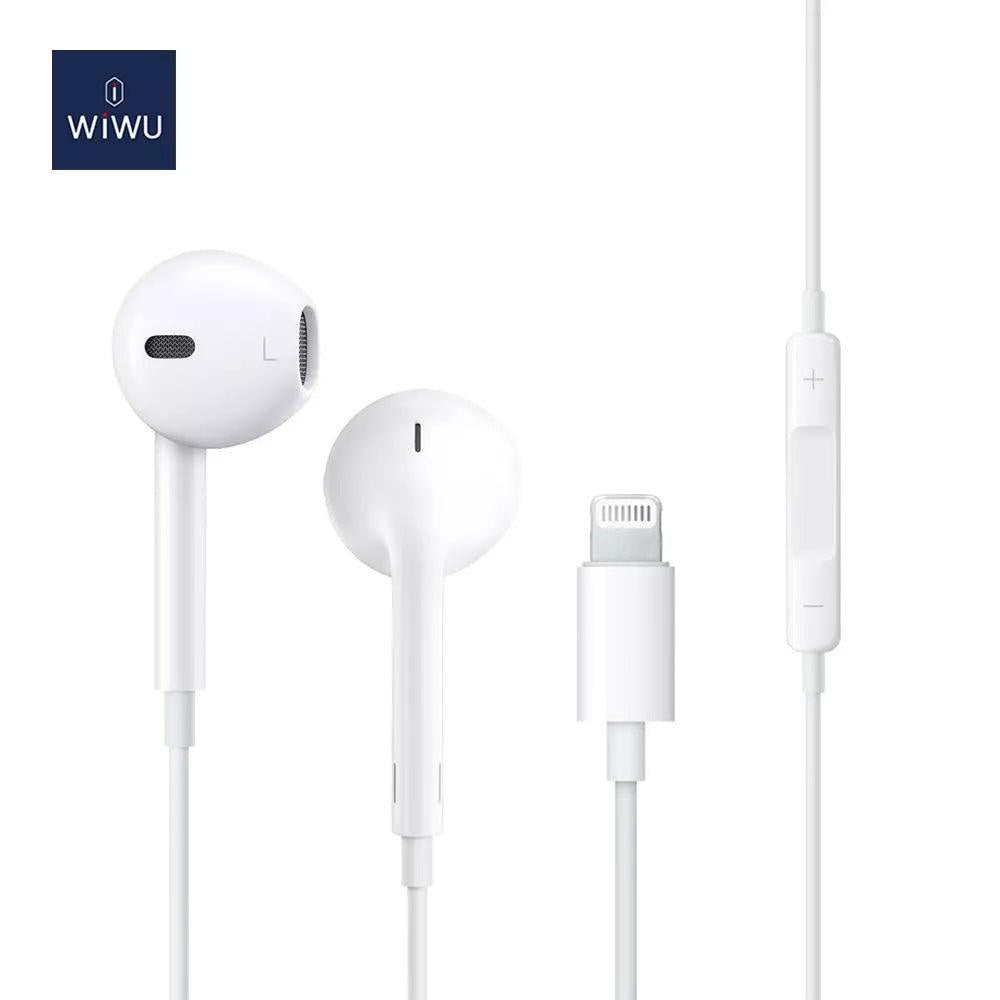 سماعات أذن WIWU 302 بموصل Lightning سماعات أذن WIWU 302 بموصل Lightning