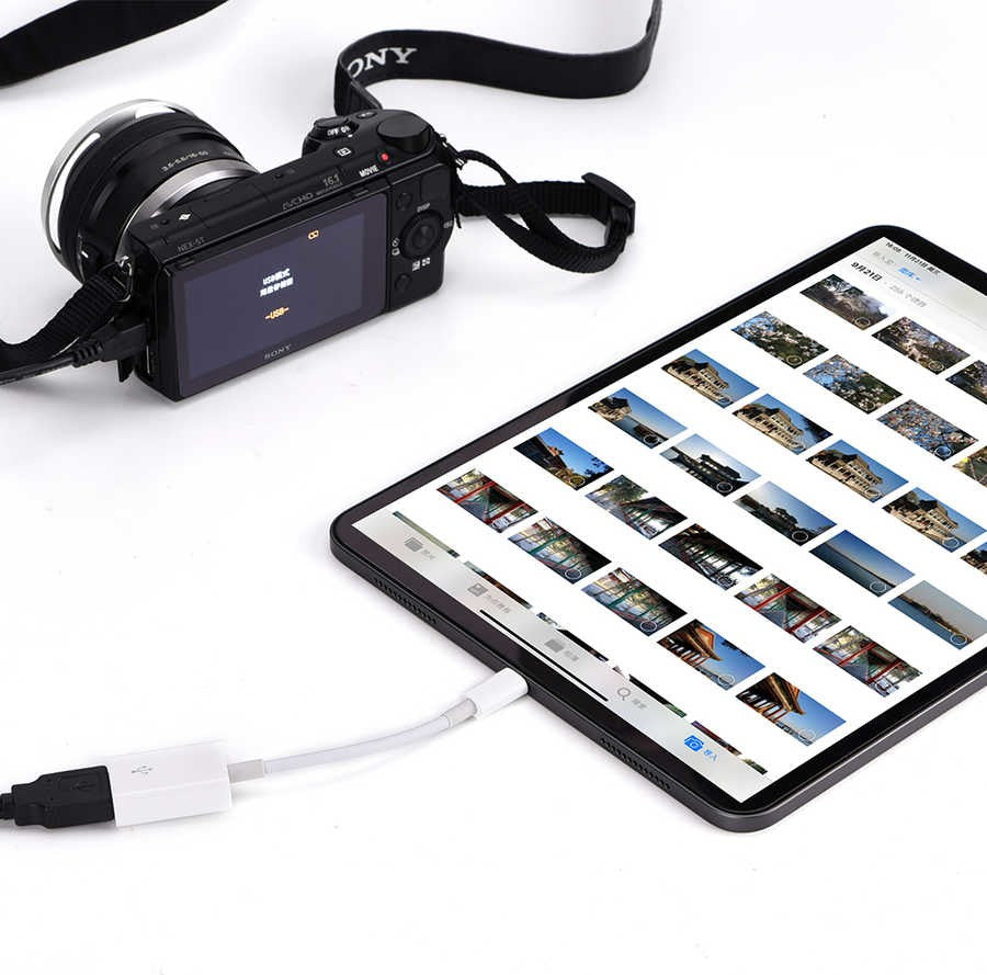 محول Lightning إلى USB للكاميرا GD-UC029 محول Lightning إلى USB للكاميرا GD-UC029