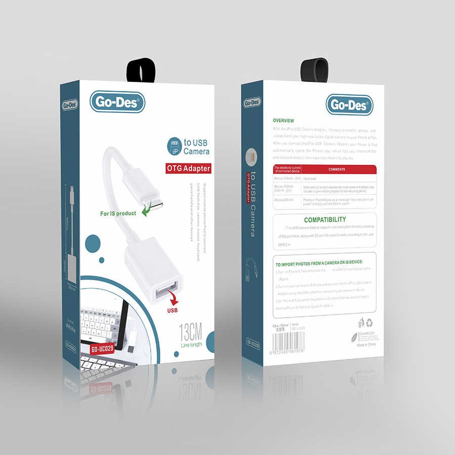 محول Lightning إلى USB للكاميرا GD-UC029 محول Lightning إلى USB للكاميرا GD-UC029