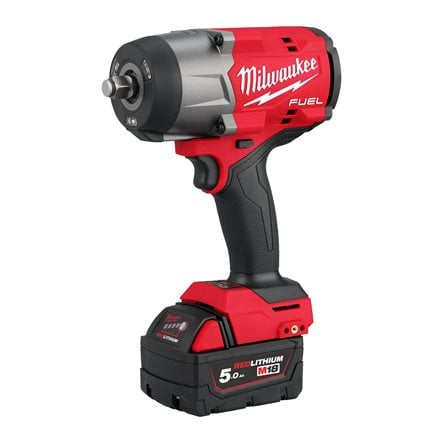 مفك صدم ميلواكي (Milwaukee) عزم عالي موديل M18 FHIW2F12 - رأس 1/2 بوصة وتقنية FUEL مفك صدم ميلواكي (Milwaukee) عزم عالي موديل M18 FHIW2F12 - رأس 1/2 بوصة وتقنية FUEL