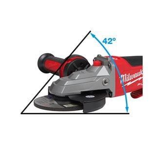 Milwaukee M18 FSAGF125XPDB M18 FUEL Brushless 125mm Flathead Braking Angle Grinder with Paddle Switch
