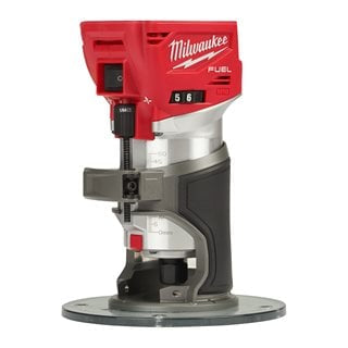 Milwaukee M18 FTR8 M18 FUEL Brushless Trim Router with 8mm & 6mm Collets