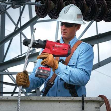 مكبس كابلات هيدروليكي ميلواكي (Milwaukee) بقوة 109 كيلو نيوتن - موديل M18 HCCT109/42