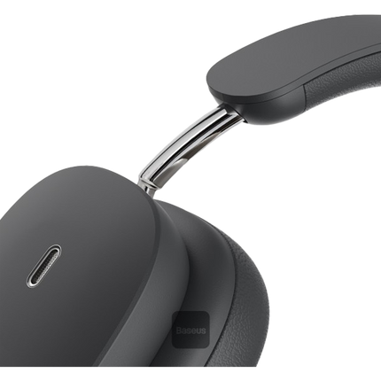 Baseus Bowie H1s Wireless Over-Ear Headphones - 45dB Active Noise Cancellation (ANC) - Hi-Res Audio Certified - LHDC Support - 70 Hours Battery Life - Spatial Audio