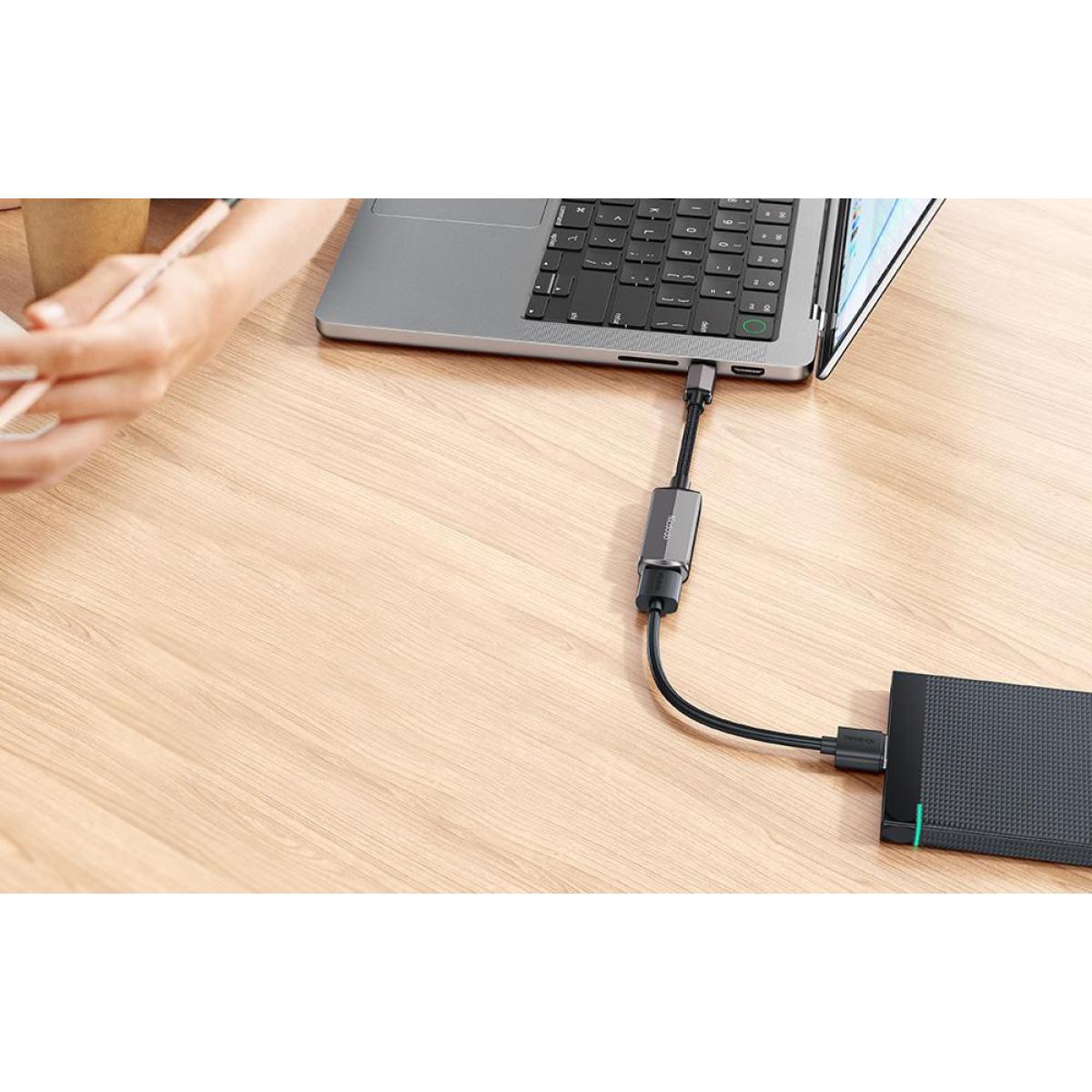 محول OTG 2 في 1 من Mcdodo، USB-C إلى USB-C وUSB-A CA-2830 محول OTG 2 في 1 من Mcdodo، USB-C إلى USB-C وUSB-A CA-2830