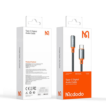 Mcdodo Type-C to 3.5mm AUX Port Converter Castle Series CA-7561