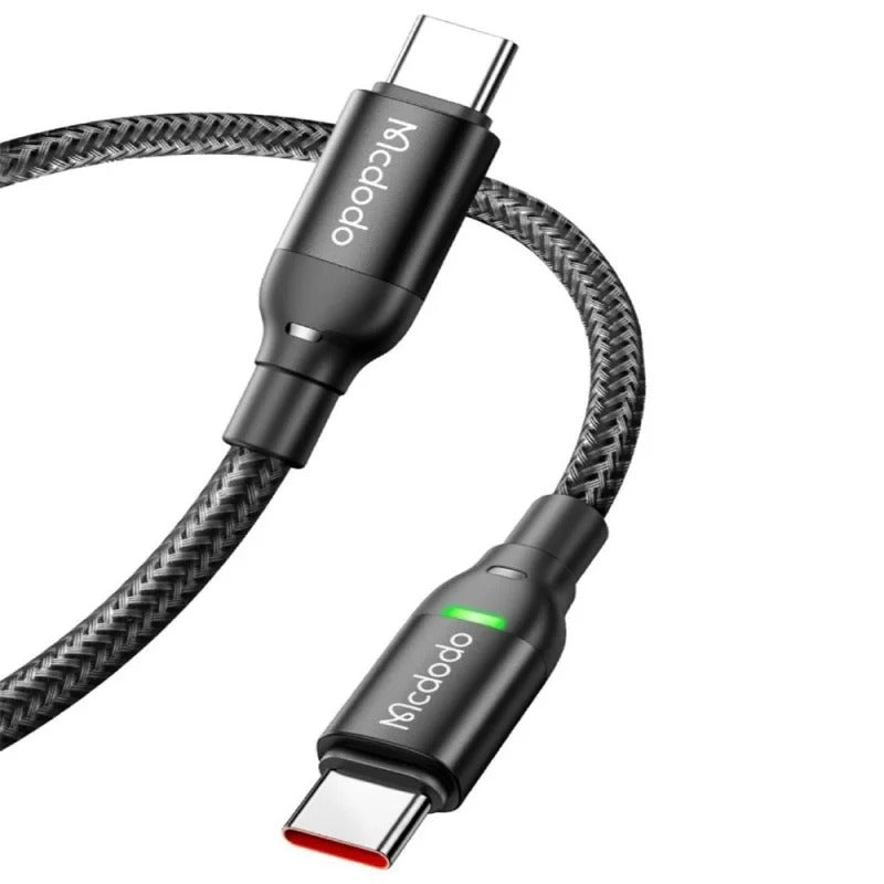 Mcdodo Type-C to Type-C 100W Fast Charging Data Cable 1.2M CA-2730 Mcdodo Type-C to Type-C 100W Fast Charging Data Cable 1.2M CA-2730