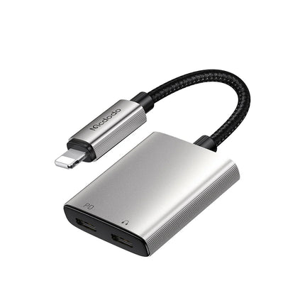 محول صوت 2 في 1 من Mcdodo Lightning إلى Lightning مزدوج CA-5560