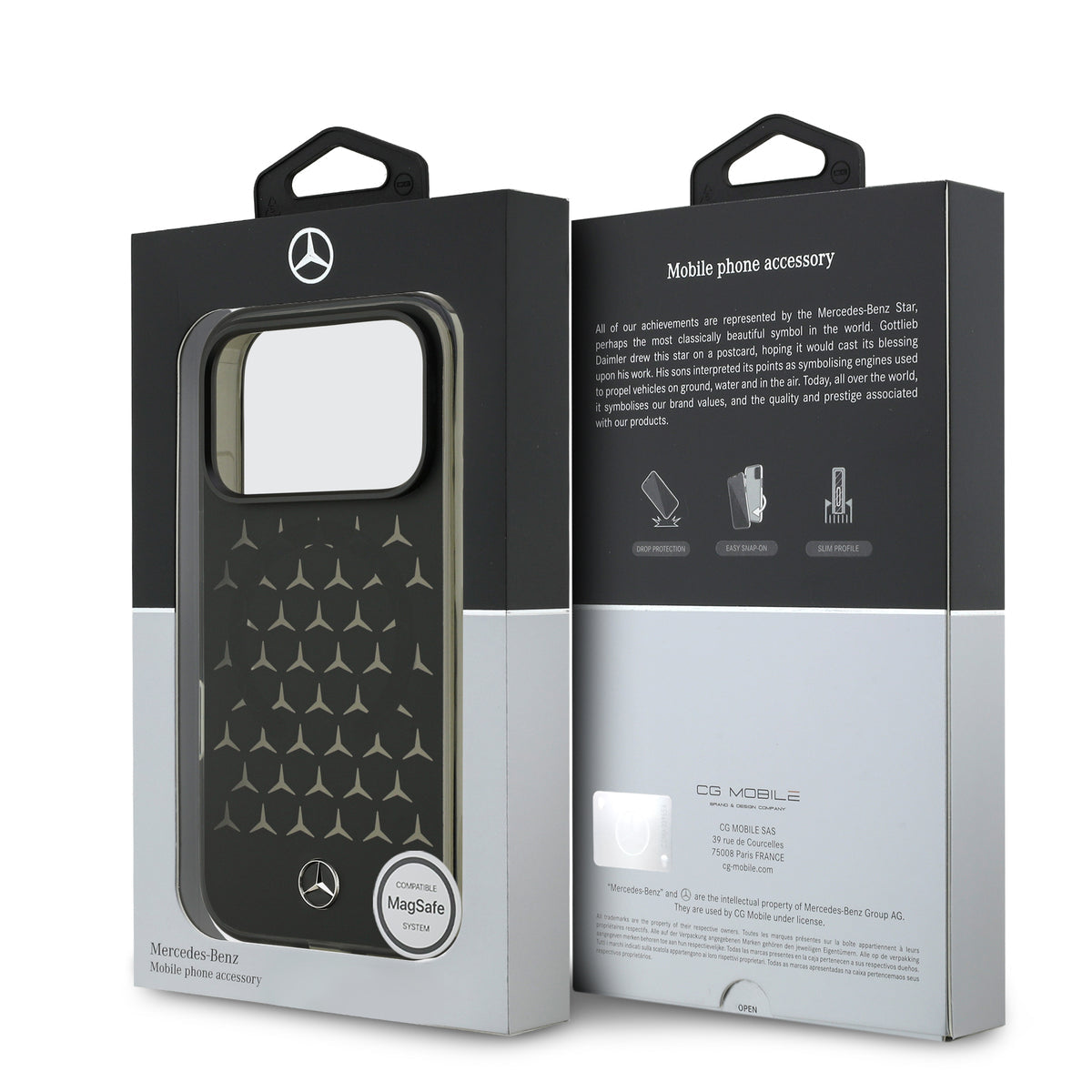 Mercedes-Benz MagSafe Frosted Star Case iPhone 16 Pro Max & 17 Series | Jordan Xmart Mercedes-Benz MagSafe Frosted Star Case iPhone 16 Pro Max & 17 Series | Jordan Xmart