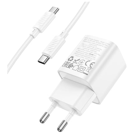 Hoco C147A Charm 20W PD Fast Charger Set with Cable EU