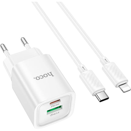 Hoco Charm C149A 30W Fast Charger with Lightning Cable