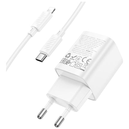 Hoco Charm C149A 30W Fast Charger with Lightning Cable