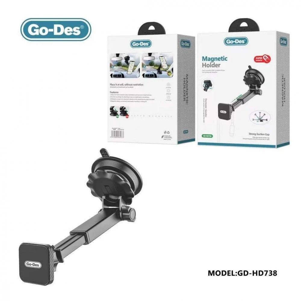 حامل هاتف مغناطيسي لسيارة GD-HD738 حامل هاتف مغناطيسي لسيارة GD-HD738
