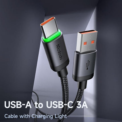 Mcdodo CA-3960 USB-A to USB-C Cable 1m Black