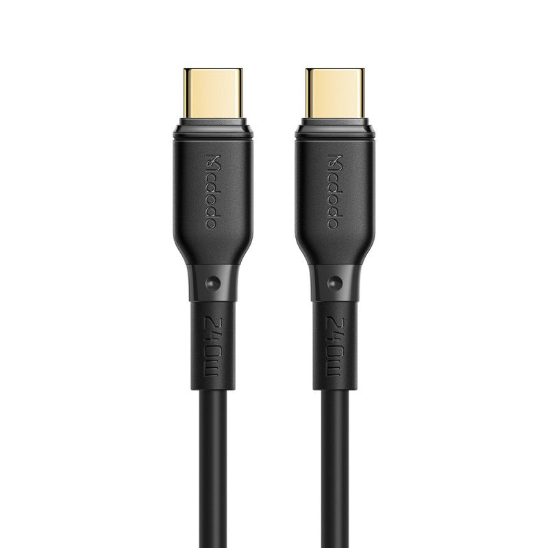 كابل شحن Mcdodo 240 واط من Type-C إلى اType-C بطول 1.2 متر CA-3310 كابل شحن Mcdodo 240 واط من Type-C إلى اType-C بطول 1.2 متر CA-3310