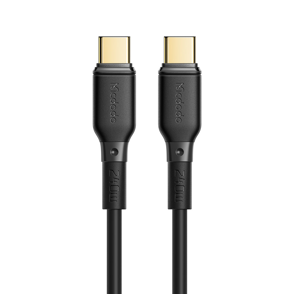 Mcdodo 240W Type-C to Type-C Data Cable 2M Black CA-3311 Mcdodo 240W Type-C to Type-C Data Cable 2M Black CA-3311