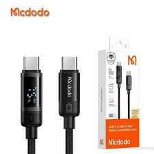 كابل شحن بيانات سريع 36 واط PD Type-C إلى Lightning من Mcdodo بطول 1.2 متر CA-2720 كابل شحن بيانات سريع 36 واط PD Type-C إلى Lightning من Mcdodo بطول 1.2 متر CA-2720