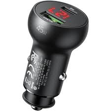 شاحن سيارة Mcdodo 45 واط بشاشة رقمية PD CC-7030 شاحن سيارة Mcdodo 45 واط بشاشة رقمية PD CC-7030