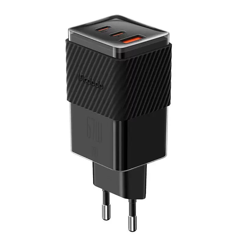 شاحن Mcdodo 67 واط Dichromatic GaN 5 Mini Fast CH-1501 شاحن Mcdodo 67 واط Dichromatic GaN 5 Mini Fast CH-1501