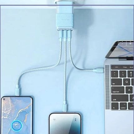 Mcdodo 67W Dichromatic GaN 5 Mini Fast Charger CH-1503 - Blue