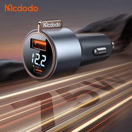 شاحن سيارة Mcdodo ثنائي المنفذ بقوة 75 واط CC-3690