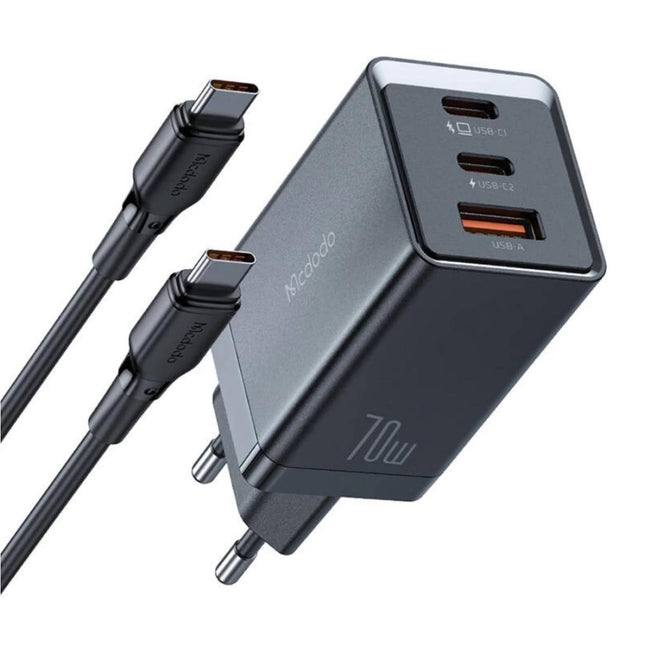 Mcdodo GaN 5 Mini Pro 67W Charger with 2m USB-C Cable CH-1543