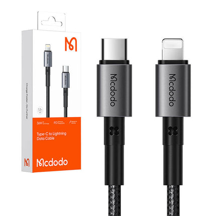 Mcdodo Type-C to Lightning 36W PD Cable 1.2M Black CA-2850