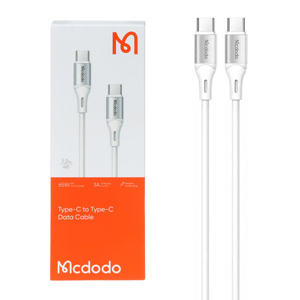 Mcdodo Type-C to Type-C PD 65W Fast Data Charging Cable 1.2M CA-2211