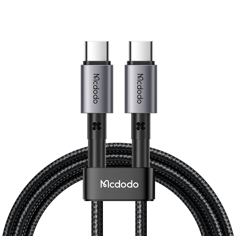 Mcdodo Type-C to Type-C PD Fast Charge Data Cable 1M Black CA-3130 Mcdodo Type-C to Type-C PD Fast Charge Data Cable 1M Black CA-3130