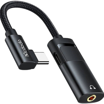 Mcdodo USB-C to 3.5mm Audio and USB-C Charging Adapter CA-1880